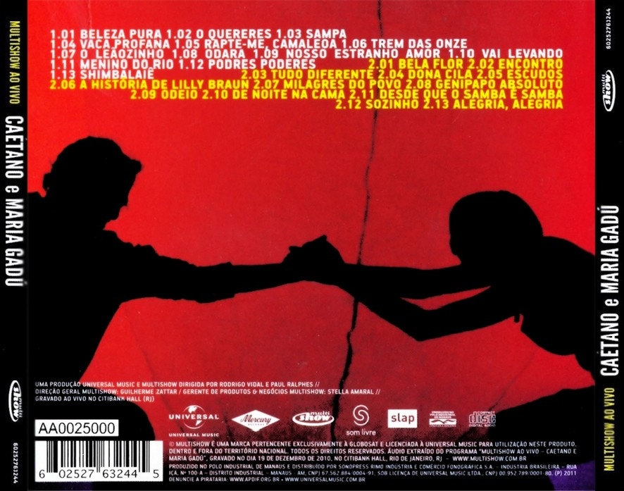 cd de maria gadu com caetano veloso cd de maria gadu com caetano veloso